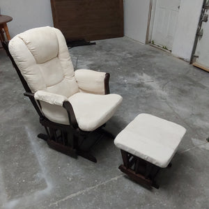 Gliding Arm Chair (with foot rest)