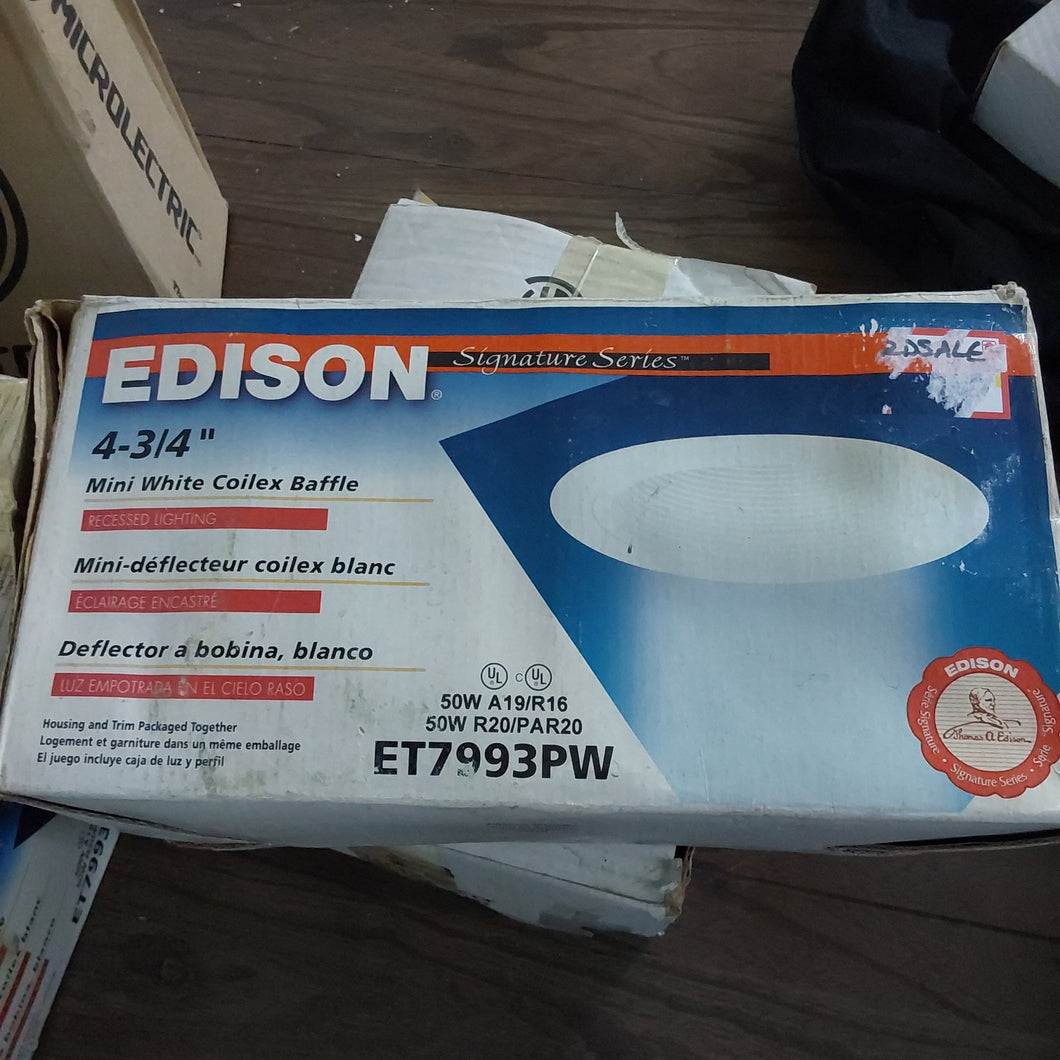 Edison Mini White Recessed Lighting