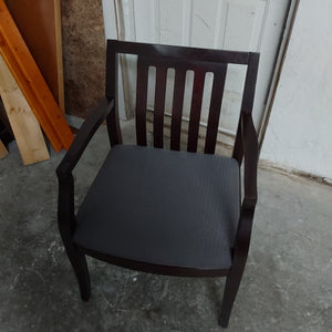 Office Style Chair (grey cushion)